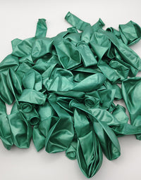 50PCS 5'' Latex Balloon Set Metallic Green Birthday Wedding Party Decoration
