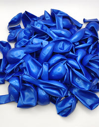 100PCS 5'' Latex Balloon Set Pearlized Blue Birthday Wedding Party Decoration
