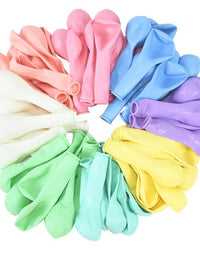 100PCS 5'' Latex Balloon Set Matt Multicolor Macaron Birthday Wedding Party Decoration
