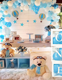 ONE Balloons Box Clear Gift Boxes Gift Birthday Baby Shower Party AU
