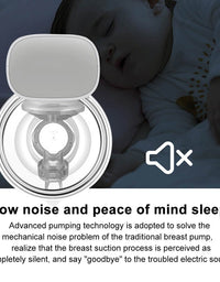 Portable Electric Breast Pump Wearable USB Silent Hands-Free Automatic Milker
