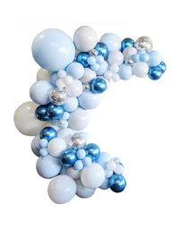 104PCS Blue Balloon Arch Kit Set Garland Birthday Wedding Baby Shower Party Decor
