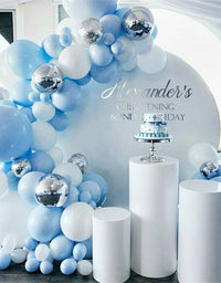 104PCS Blue Balloon Arch Kit Set Garland Birthday Wedding Baby Shower Party Decor
