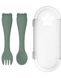 Remi Cutlery Set - Olive Green
