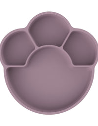 Remi Silicone Divider Plate - Pink Clay
