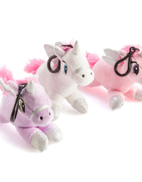 Unicorn Plush Keychain with Sound (SENT AT RANDOM)

