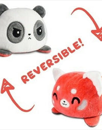 Reversible Plushie - Panda Black/Red
