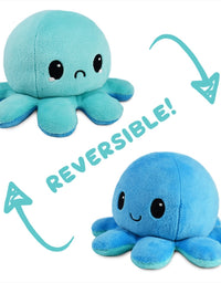 Reversible Plushie - Octopus Happy/Crying
