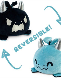 Reversible Plushie - Dragon Blue/Black
