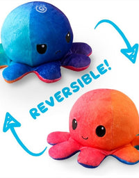 Reversible Plushie - Octopus Sunset/Mermaid
