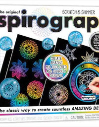 Spirograph Scratch Shimmer
