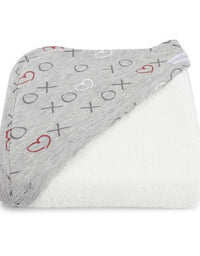 Bubba Blue Silver Mist Bamboo Hooded Towel 105588

