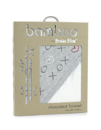 Bubba Blue Silver Mist Bamboo Hooded Towel 105588

