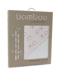 Bubba Blue Silver Mist Bamboo Hooded Towel 105588
