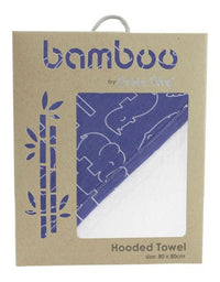 Bubba Blue Silver Mist Bamboo Hooded Towel 105588
