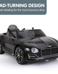 Kahuna Bentley Exp 12 Licensed Speed 6E Electric Kids Ride On Car Black
