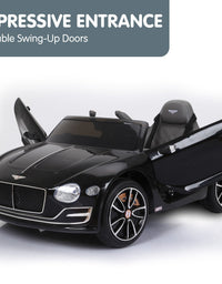 Kahuna Bentley Exp 12 Licensed Speed 6E Electric Kids Ride On Car Black
