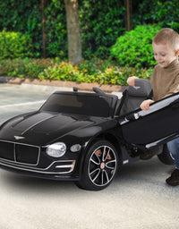 Kahuna Bentley Exp 12 Licensed Speed 6E Electric Kids Ride On Car Black
