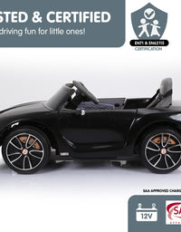 Kahuna Bentley Exp 12 Licensed Speed 6E Electric Kids Ride On Car Black
