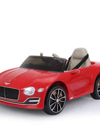 Kahuna Bentley Exp 12 Speed 6E Licensed Kids Ride On Electric Car Remote Control - Red
