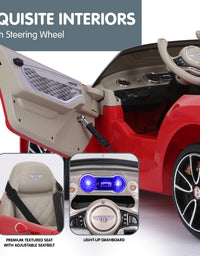 Kahuna Bentley Exp 12 Speed 6E Licensed Kids Ride On Electric Car Remote Control - Red
