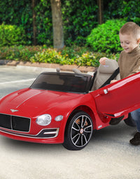 Kahuna Bentley Exp 12 Speed 6E Licensed Kids Ride On Electric Car Remote Control - Red
