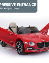 Kahuna Bentley Exp 12 Speed 6E Licensed Kids Ride On Electric Car Remote Control - Red
