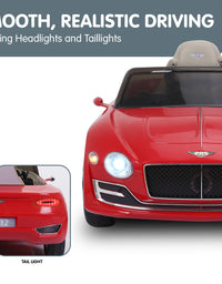 Kahuna Bentley Exp 12 Speed 6E Licensed Kids Ride On Electric Car Remote Control - Red
