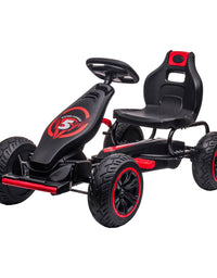 Kahuna G18 Kids Ride On Pedal Powered Go Kart Racing Style - Red
