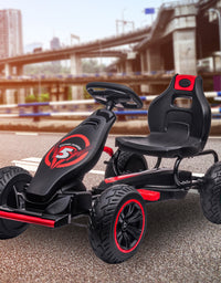 Kahuna G18 Kids Ride On Pedal Powered Go Kart Racing Style - Red
