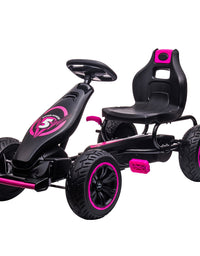 Kahuna G18 Kids Ride On Pedal Go Kart - Rose Pink

