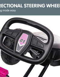 Kahuna G18 Kids Ride On Pedal Go Kart - Rose Pink
