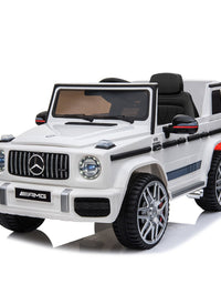 Kahuna Mercedes Benz AMG G63 Licensed Kids Ride On Electric Car Remote Control - White
