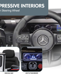 Kahuna Mercedes Benz AMG G63 Licensed Kids Ride On Electric Car Remote Control - White
