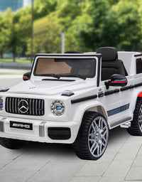 Kahuna Mercedes Benz AMG G63 Licensed Kids Ride On Electric Car Remote Control - White
