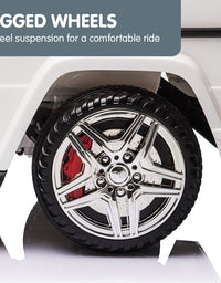 Kahuna Mercedes Benz AMG G65 Licensed Kids Ride On Electric Car Remote Control - White
