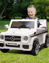 Kahuna Mercedes Benz AMG G65 Licensed Kids Ride On Electric Car Remote Control - White
