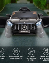 Kahuna Mercedes Benz Licensed Kids Electric Ride On Car Remote Control - Black
