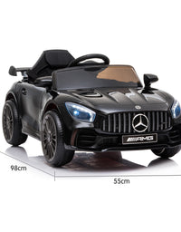 Kahuna Mercedes Benz Licensed Kids Electric Ride On Car Remote Control - Black
