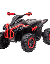 Kahuna GTS99 Kids Electric Ride On Quad Bike Toy ATV 50W - Red
