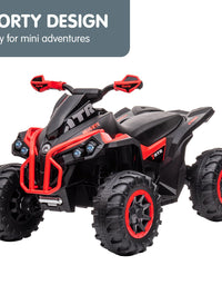 Kahuna GTS99 Kids Electric Ride On Quad Bike Toy ATV 50W - Red
