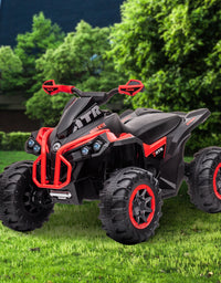 Kahuna GTS99 Kids Electric Ride On Quad Bike Toy ATV 50W - Red
