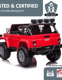 Kahuna Licensed Toyota FJ-40 Electric Kids Ride On Car by Kahuna - Red
