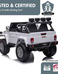 Kahuna Licensed Toyota FJ-40 Kids Ride On Electric Toy Car 80W - White
