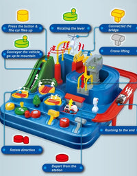 City Rescue Engineering Vehicles Playsets Car Adventure Toys Educational Toys (3 Cars)
