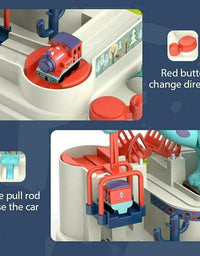 Dinosaur Car Toy Educational Car Vehicle Track Adventure Game Toy Kids Gift
