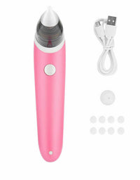 Baby Nasal Aspirator Electric Safe Hygienic Nose Cleaner Snot Sucker For baby (Red)
