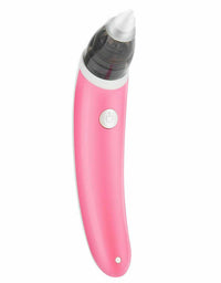 Baby Nasal Aspirator Electric Safe Hygienic Nose Cleaner Snot Sucker For baby (Red)
