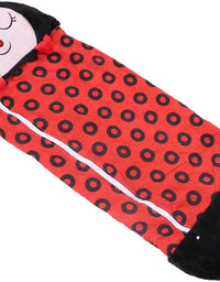 Kids Sleeping Bag Happy Children Toy Plush Lady Bug Large
