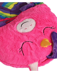 Kids Sleeping Bag Happy Children Toy Plush Pink Unicorn Large
